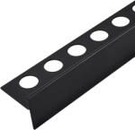 BALNEO plintă în pantă pentru scurgere liniară 170 cm negru D0101020110-2 (D01010201102)