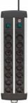 brennenstuhl Prelungitor Brennenstuhl - Premium Alu-Line, 16 prize , 3 m, argintiu/negru (1391000916)
