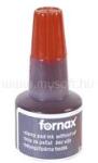 FORNAX Bélyegzőfesték 30 ml, piros (FORNAX_200099) (FORNAX_200099)