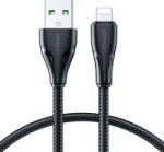 JOYROOM kábel USB - Lightning 2.4A Surpass Series 1.2 m fekete (S-UL012A11) (S-UL012A11 1.2m Blac)