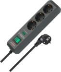 brennenstuhl Prelungitor Brennenstuhl - Eco-Line Power Strip, 3 prize , 1.5 m, negru (1158820315)