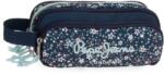 Pepe Jeans Penar oval Pepe Jeans Alenka - 5 fermoare, cu mâner (6714521) Penar