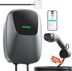 Vevo Statie Incarcare Masina Electrica 11kW Smart Type 2, 16A Trifazata, WiFi, Control din Aplicatie, Cablu 7.5m, IP65 (C47409)