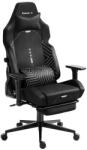 Huzaro Scaun Gaming Huzaro Force 8.1, Max 150 kg, Sistem BackBalance, Spatar culisant, Suport picioare, Roti silentioase (Negru) (HZ-FORCE 8.1 BLACK)