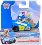 PAW Patrol Vehicul cu figurina, Paw Patrol, Pup Squad Racers, Rubble, 20156337