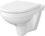 Cersanit Vas WC suspendat Cersanit Zip City Dur S701-565, SimpleOn, cu capac Soft Close si Easy-Off, alb (196.20)