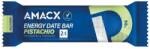 Amacx Energy Date Bar Pistachio energia szelet, 50g, 1db, pisztácia ízű