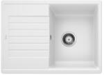 BLANCO Zia 45 S Compact Silgranit mosogatótálca 68x50x20, 2 cm fehér, excenter nélkül (BL-524725)