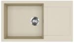 BLANCO Evido Cubo XL 6S compact gránit mosogató 86x50 cm, bézs, excenterrel (BL-105537)