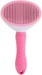  Öntisztító Slicker Brush Fésű - A legjobb kisállat macska kutyaápolás, hosszú, rövid szőr - laza aljszőrzet kihullása kusza szőr eltávolítja eszköz - rózsaszín