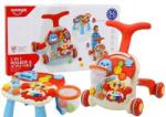 LEAN Toys Interaktív tolókar 2in1 piros (5905991002505)