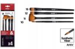 Artix Szintetikus ecsetek 4 db (PP387-01)