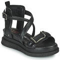 Airstep / A. S. 98 Éktalpú szandálok LAGOS BUCKLE Fekete 37
