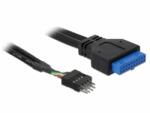 Delock USB Adapter Belsõ USB2.0 ház - USB3.0 alaplapi Delock 83095