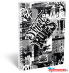 LIZZY Spirálfüzet, A4, vonalas, 70 lap, LIZZYSULI, "Street Rules (COR_TICLSFVA4SR)