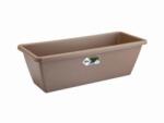 elho Barcelona Trough 90 cm Taupe műanyag balkonláda