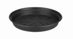 Elho Green Basics Saucer 29 cm Living Black műanyag alátét