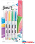 Sharpie Filctoll készlet, vágott, SHARPIE "S-Note", 4 különböző szín (COR_SR2138234)