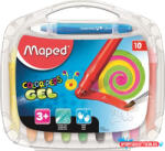 Maped Zsírkréta, kitekerhető, MAPED "Color'Peps GEL", 10 különböző szín (COR_IMA836310)