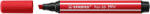 STABILO Filctoll, 1-5 mm, vágott hegy, STABILO "Pen 68 MAX", piros (COR_TST76848)