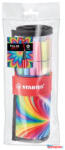 STABILO Filctoll, készlet, 1 mm, felcsavarható, STABILO "Pen 68 ARTY", 25 különböző színű (TST682507120) - nyomtassotthon
