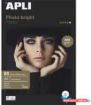 APLI Fotópapír, tintasugaras, A4, 200 g, fényes, APLI "Photo bright (COR_LEAA12239)