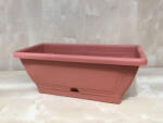 IL-PE terracotta virágláda tálcával, 40 cm
