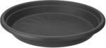 Elho Saucer Square 20 cm Anthracite műanyag alátét