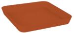 Elho Loft Urban Saucer Square Brique műanyag alátét 22 cm