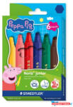 STAEDTLER Filctoll készlet, 2, 5 mm, kimosható, jumbo, STAEDTLER „Noris® junior 329, Peppa malac, 6 szín (COR_TS329C6L1)
