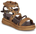 Airstep / A. S. 98 Éktalpú szandálok LAGOS STUD Barna 41