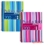 Pukka Pad Spirálfüzet, A5, vonalas, 100 lap, PUKKA PAD "Stripe Jotta (COR_PUPJP021)