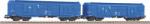 Piko 58271 Nagy rakterű eltolható zárt teherkocsi készlet, 401Ka, PKP VI (4015615582717)