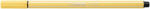STABILO Filctoll, 1 mm, STABILO "Pen 68", világossárga (COR_TST68231)