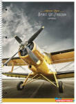 Shkolyaryk Publishing House Spirálfüzet, A4+, vonalas, 80 lap, SHKOLYARYK "Spirit of Freedom", vegyes (COR_SB806710L)