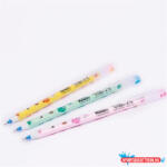FlexOffice Golyóstoll, 0, 3 mm, kupakos, FLEXOFFICE "Rowin", kék (COR_FO063)
