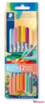 STAEDTLER Filctoll készlet, 1/3 mm, kétvégű, kimosható, STAEDTLER® "3280", Multiverzum 2, 6 különböző szín (COR_TS3280C6E22)