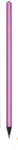 Art Crystella Ceruza, metál pink, rózsaszín SWAROVSKI® kristállyal, 14 cm, ART CRYSTELLA® (TSWC510)