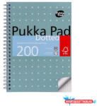 Pukka Pad Spirálfüzet, A5, pontrácsos, 100 lap, PUKKA PAD "Metallic Jotta (COR_PUPJM021D)