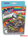 GRANIT Filctoll készlet, GRANIT "Arti Kids", 12 különböző szín (COR_TGFL12)