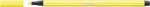 STABILO Filctoll, 1 mm, STABILO "Pen 68", neon sárga (TST68024) - nyomtassotthon