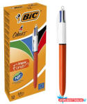 BIC Golyóstoll, 0, 3 mm, nyomógombos, négyszínű, BIC "4 Colours Fine (COR_BC982867)
