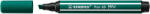 STABILO Filctoll, 1-5 mm, vágott hegy, STABILO "Pen 68 MAX", türkizzöld (COR_TST76853)