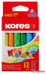 Kores Zsírkréta, háromszögletű "KORES", 12 darabos (COR_IK33101)