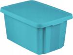 Keter Essentials tárolódoboz 45l fedéllel kék (225413)