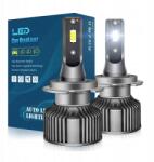  H7 Led Autós Izzók 50W 360° 5100LM 6000K Erős, 2 darabos csomag