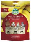 Oxbow Simple Rewards Banana Treats jutalomfalat rágcsálóknak 30g