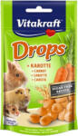 Vitakraft Drops sárgarépa - jutalomfalat rágcsálóknak (75g)