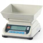 TEM Konyhai kereskedelmi mérleg M LCD legalizálással RS232 Eco+ 15 kg 5 g (4901996723101)