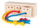 TRIXIE 62815 Snack Cube - Fajáték nagypapagájok és rágcsálók részére (16x6x7cm)